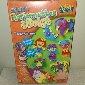 Finger puppet creation